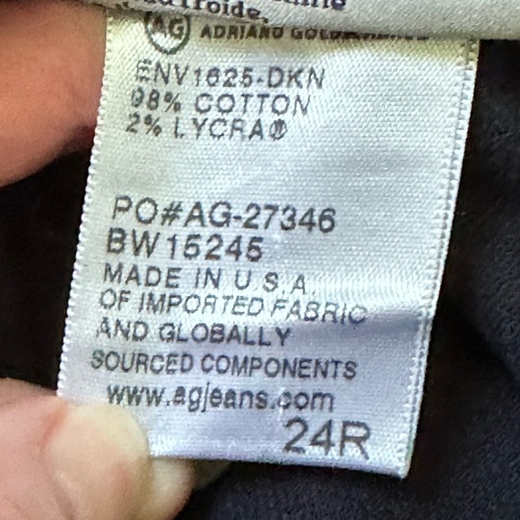 Alexa Chung for AG Jeans Revolution Navy corduroy Pants - Picture 8 of 14